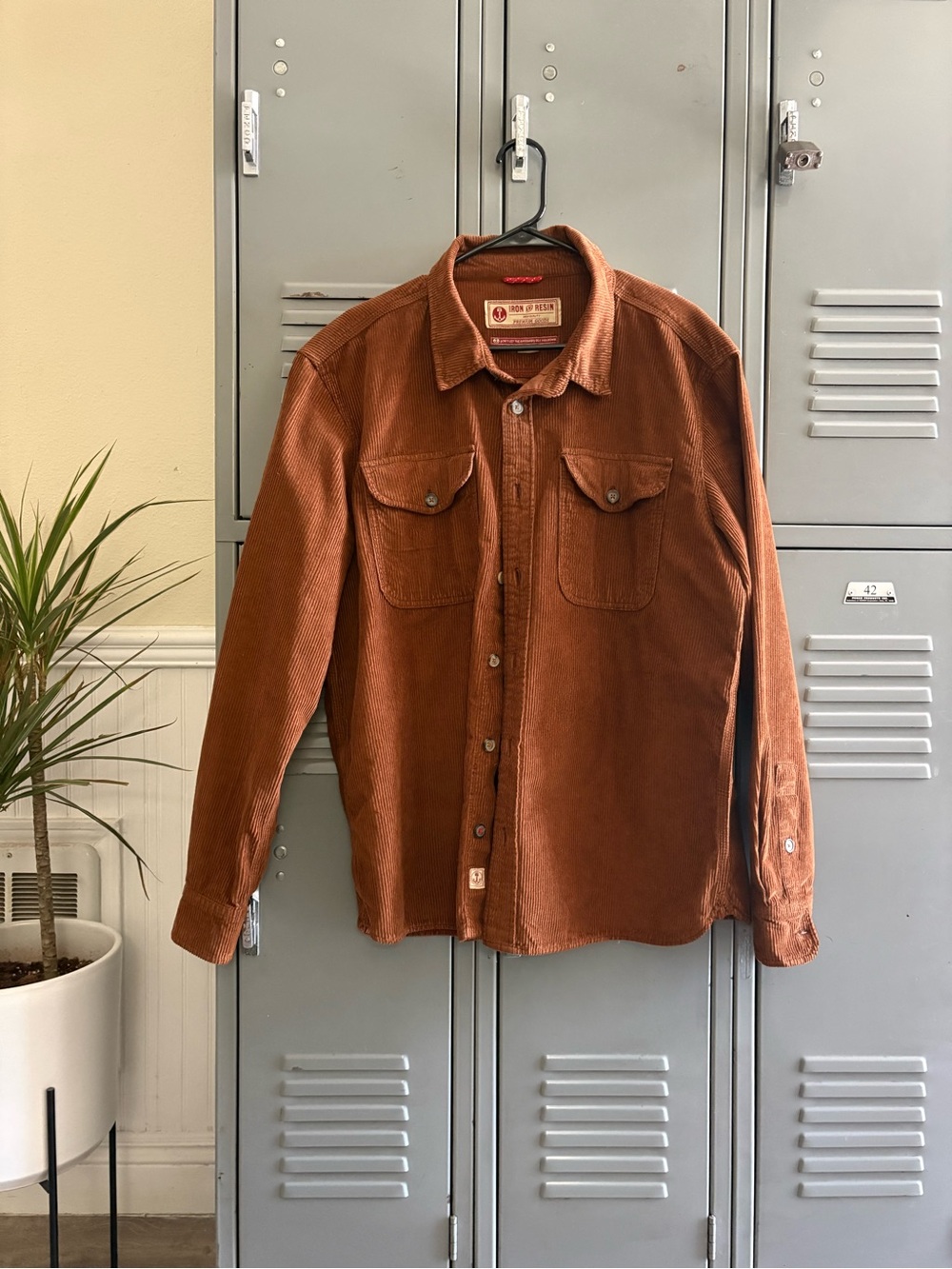 Forest Corduroy Shirt - Rust